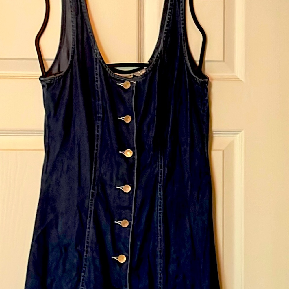 Long jean dress
